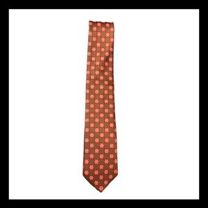 Christmas red Snowflake Tie
